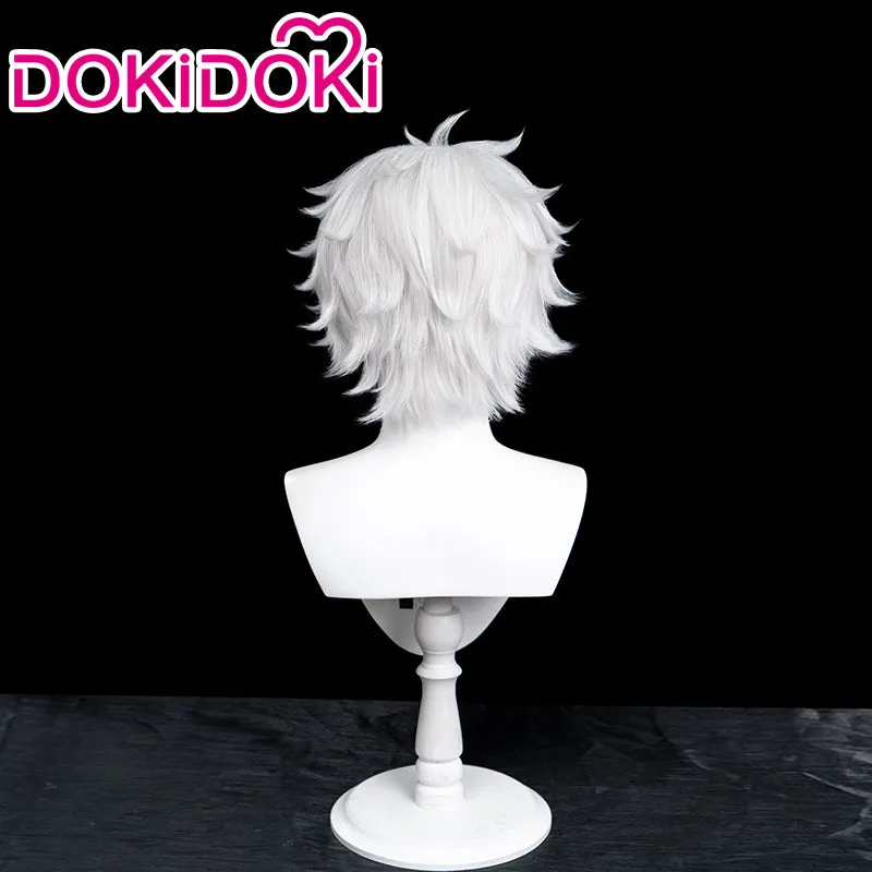 DokiDoki Manga Witch Hat Atelier Cosplay Qifrey Cosplay Wig Short White