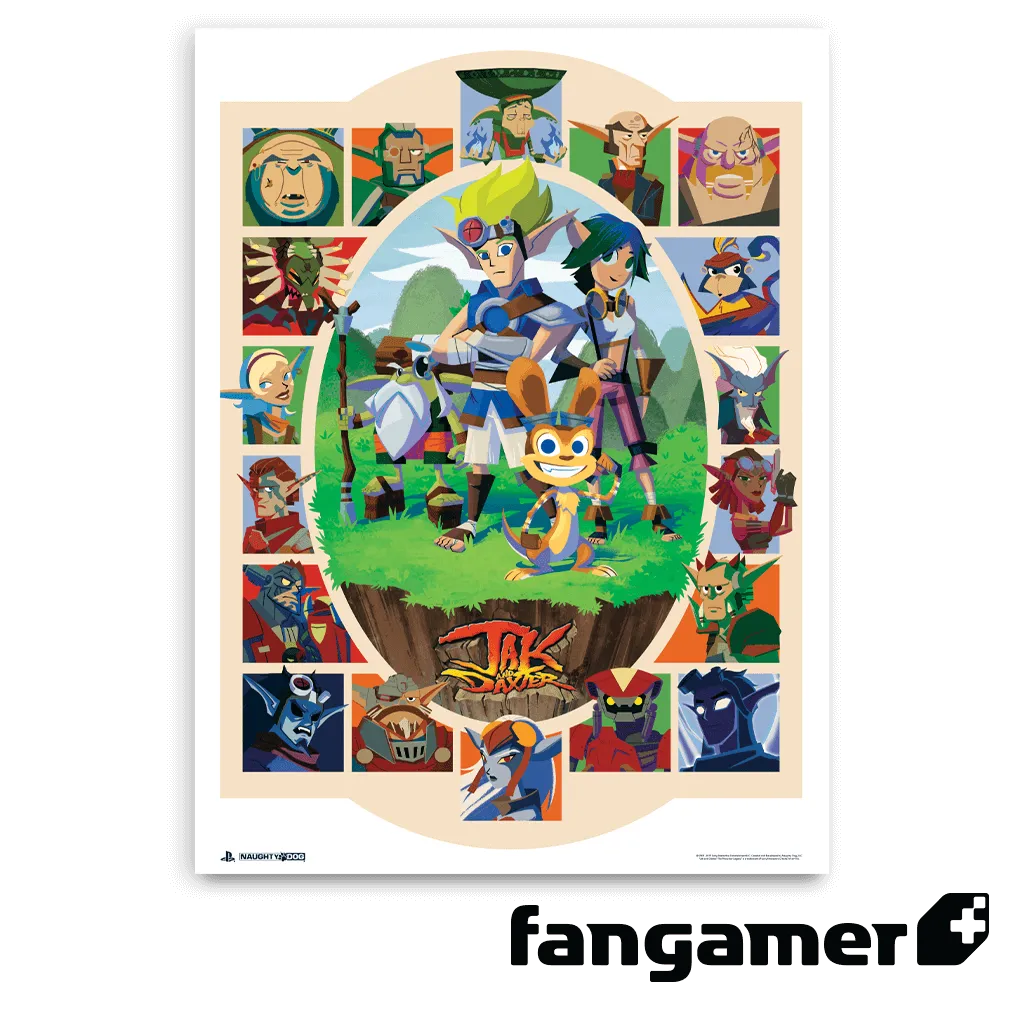 Jak and Daxter Heroes vs. Villains Poster