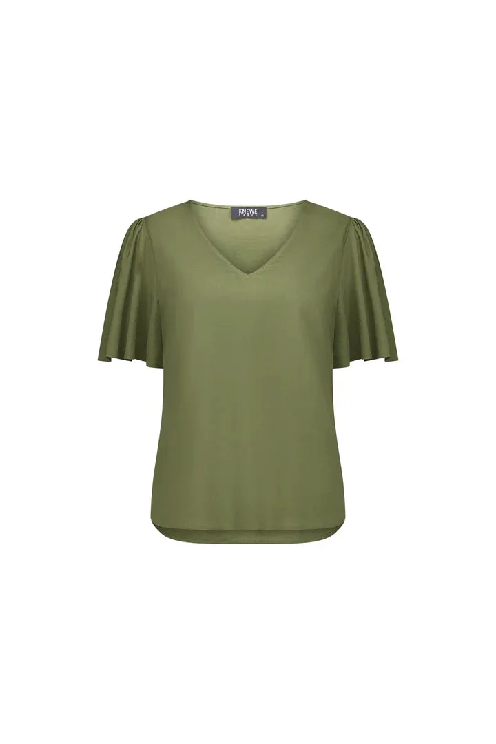 Knewe - Hour Top - Olive