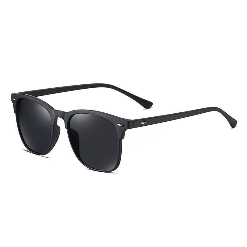 Matteo Polarized Black Sunglasses