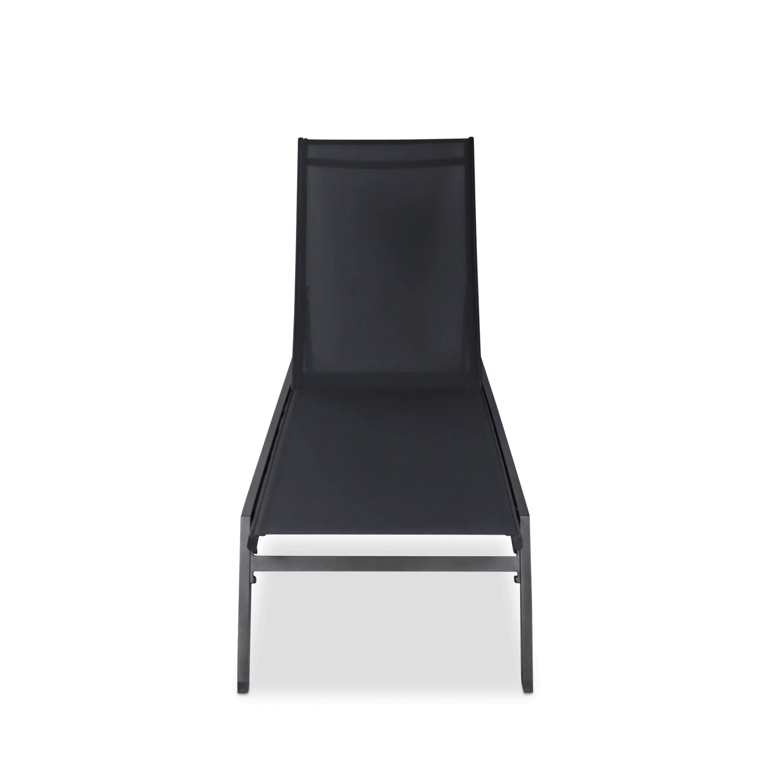 Morocco Outdoor Sunlounger in Gunmetal