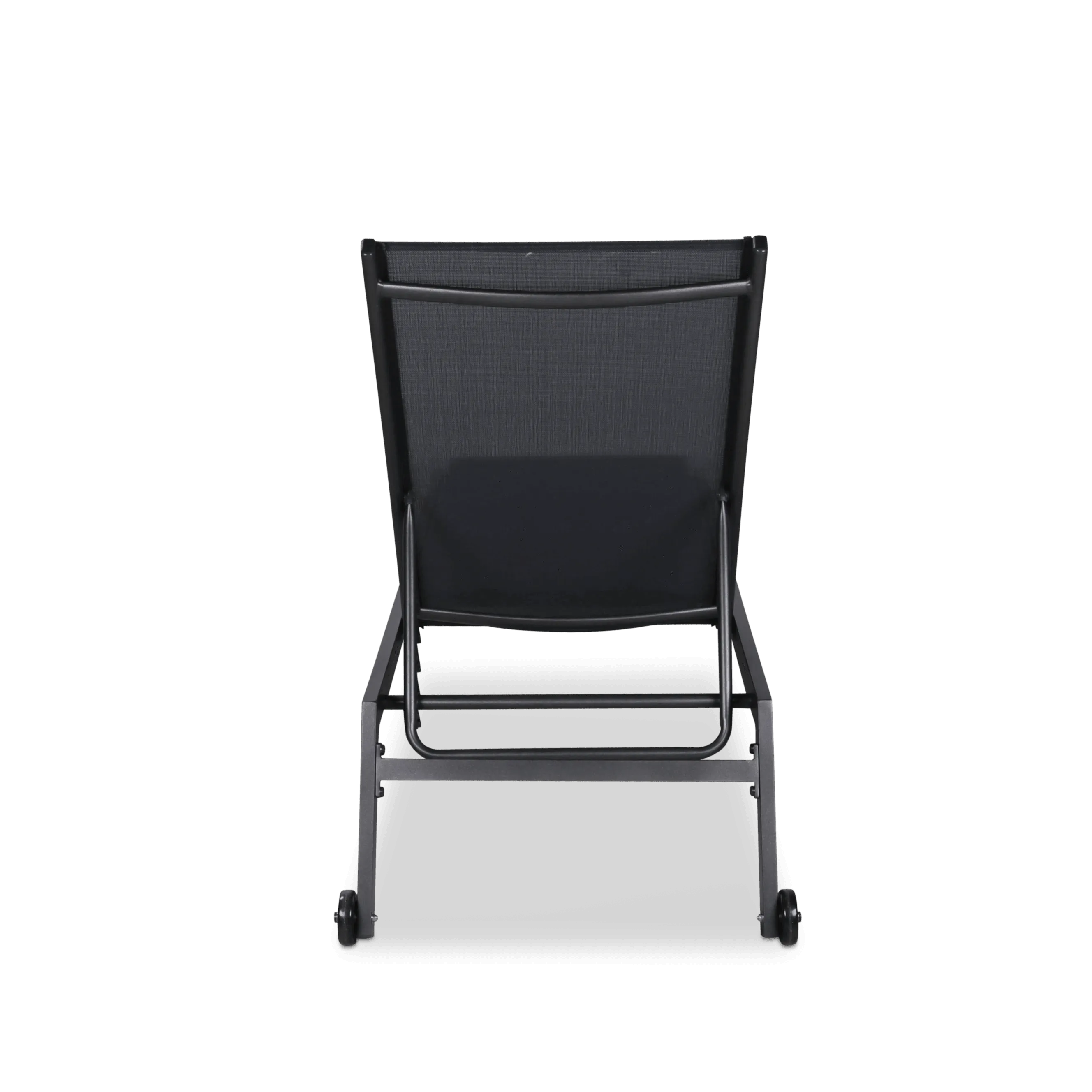 Morocco Outdoor Sunlounger in Gunmetal