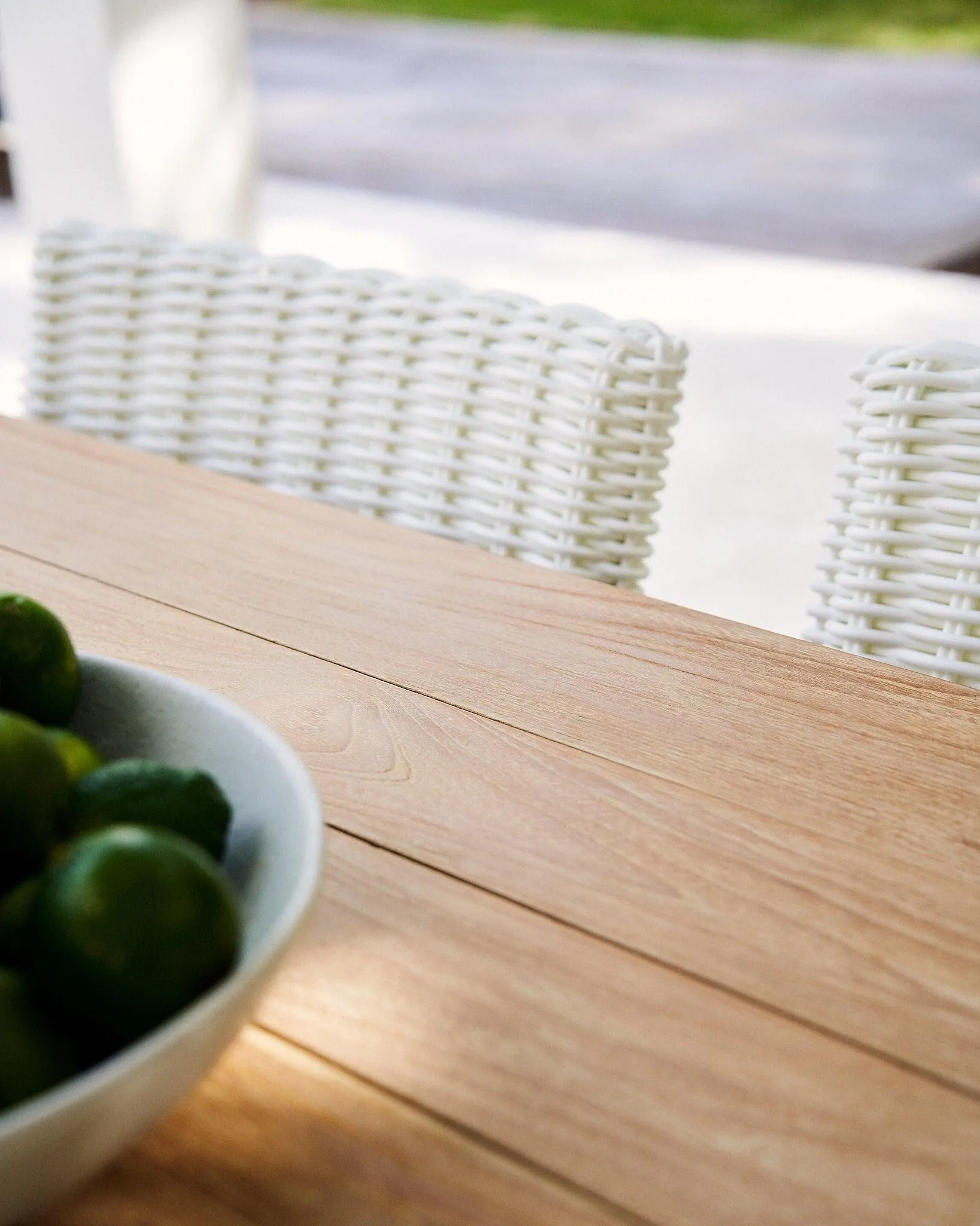 Newport Outdoor Trestle Teak Dining Table