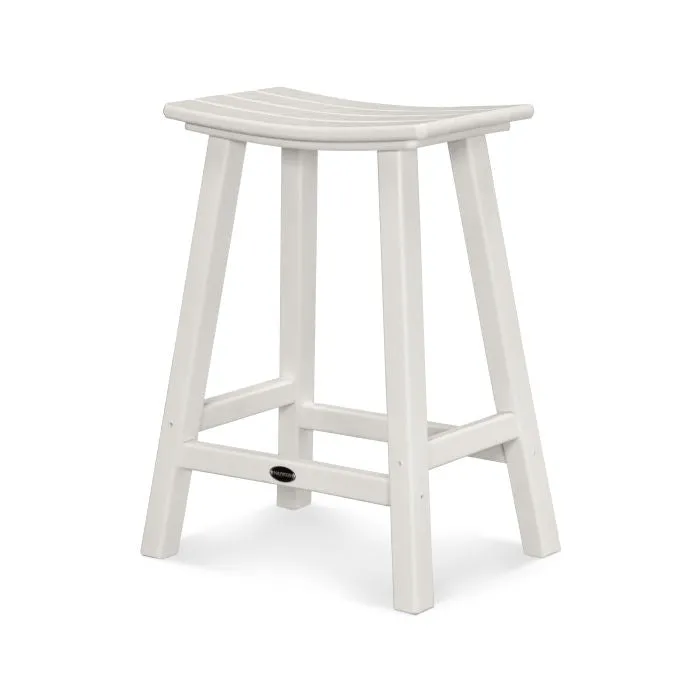 Polywood 30" Saddle Bar Stool