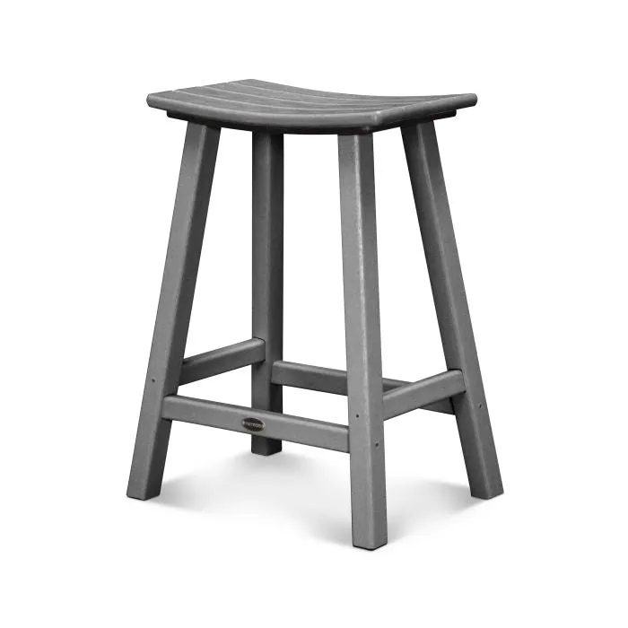 Polywood 30" Saddle Bar Stool