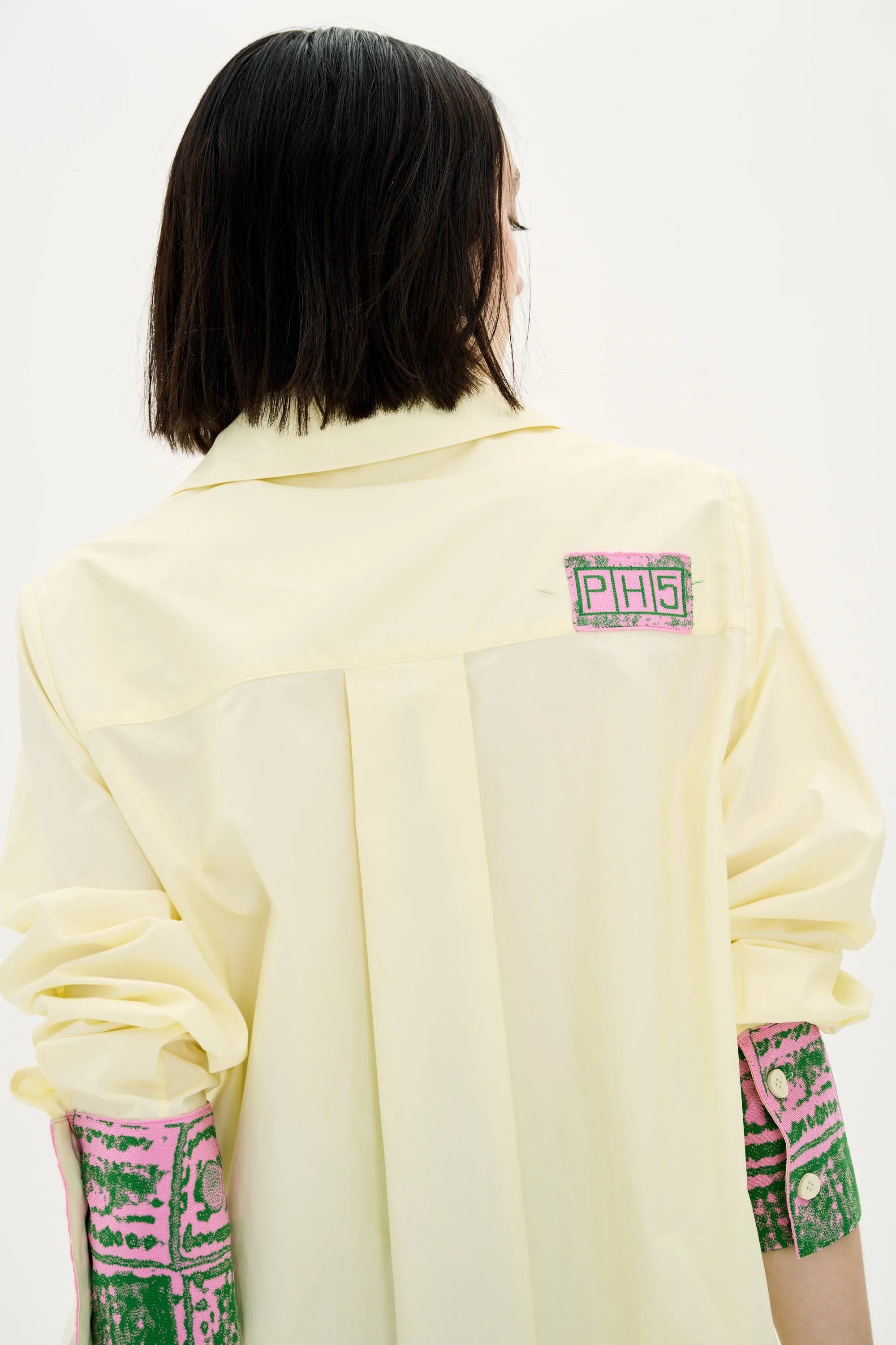 PROTEA MIXED MEDIA OVERSIZED SHIRT