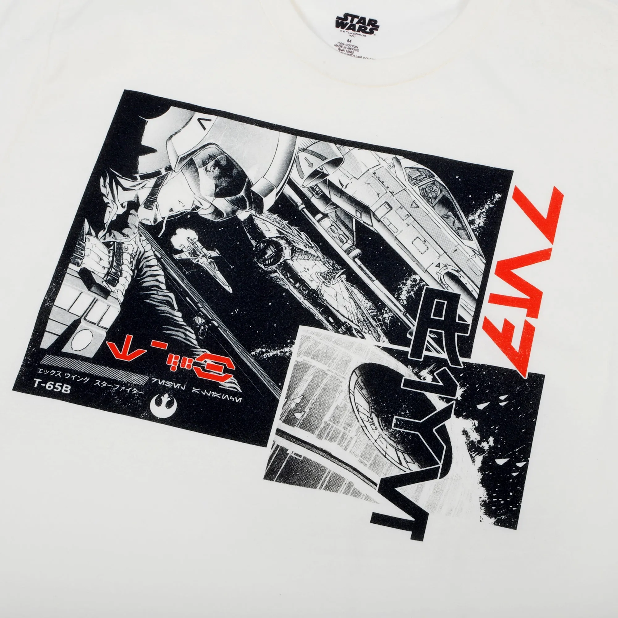 Red Five Manga Natural Tee