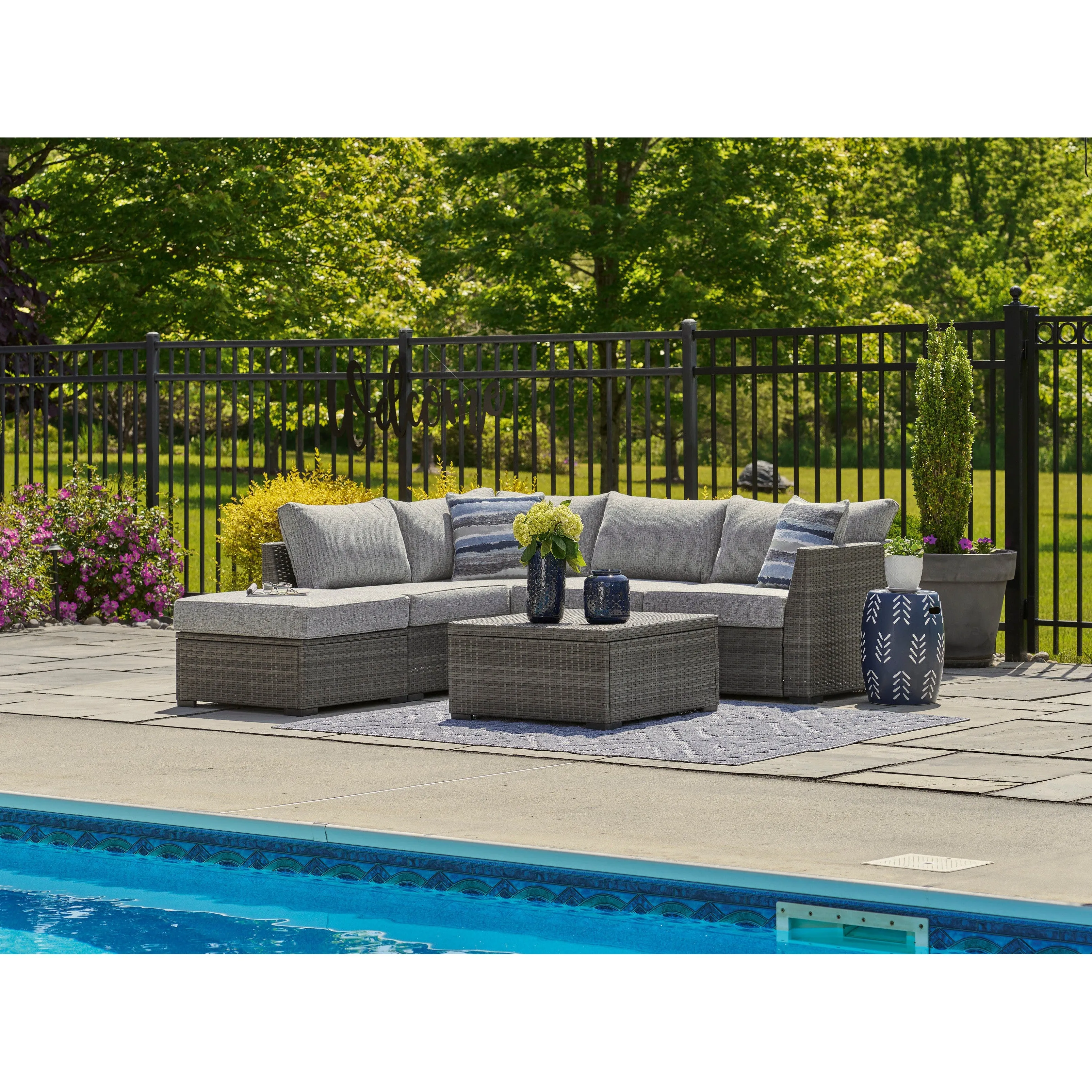 Shelter Island 4-Piece Outdoor Sectional - New FOR 2024