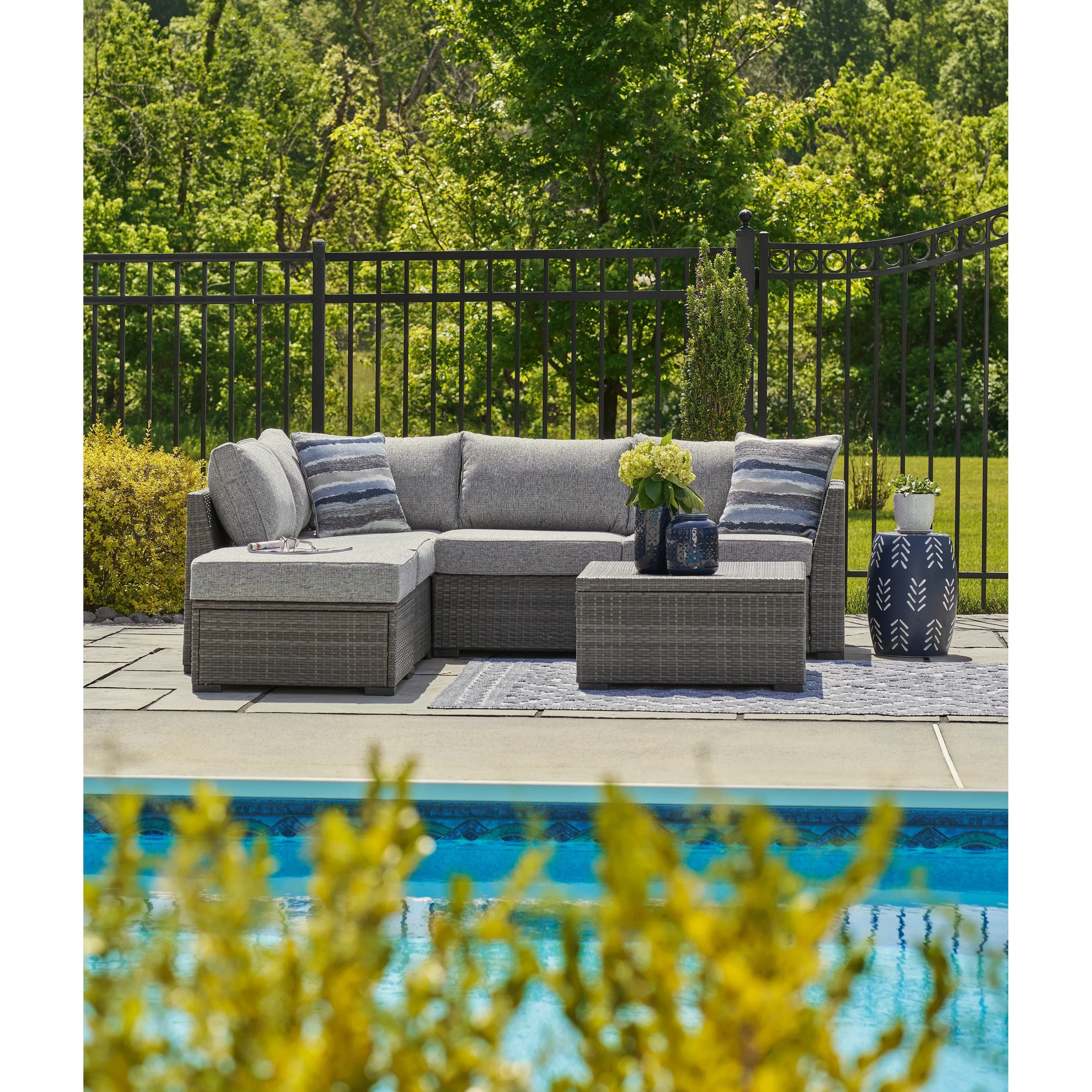 Shelter Island 4-Piece Outdoor Sectional - New FOR 2024