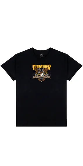 Thrasher Eaglegram tee Black camiseta- Tshirt