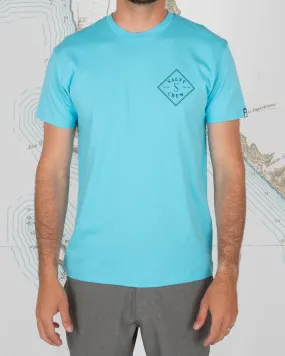 Tippet Premium S/S Tee Pacific Blue