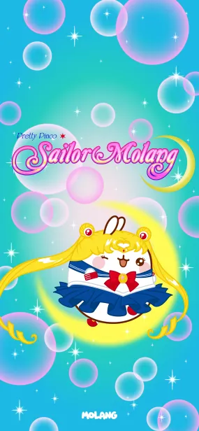 Usagi Sailor Moon - Manga Wallpaper of Molang