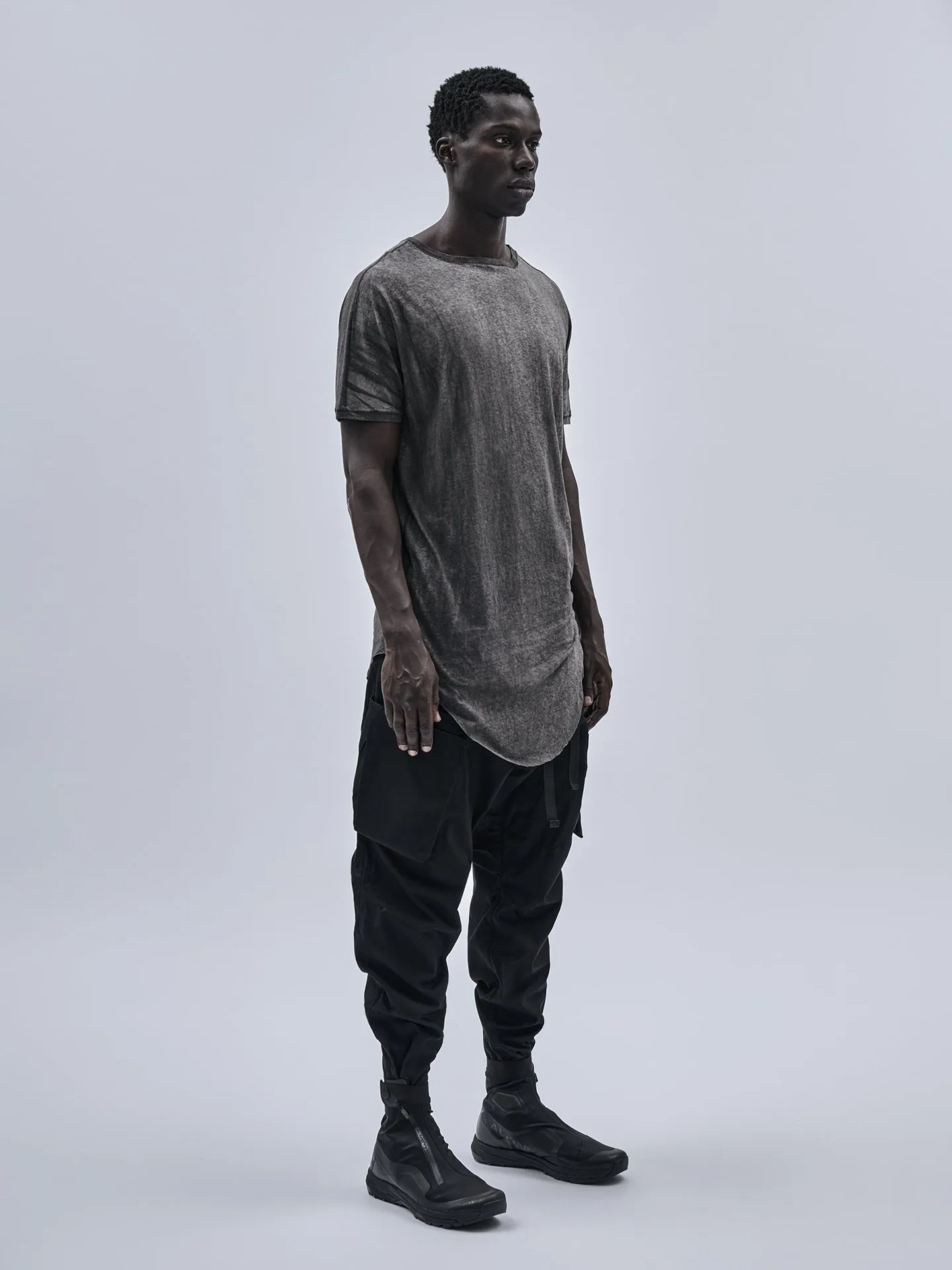 zain tee cold dyed grey